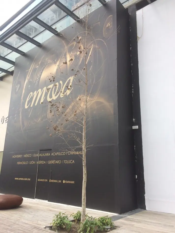 Tapiales de obra Plaza Comercial Proxima Apertura Emwa - MkTing activo
